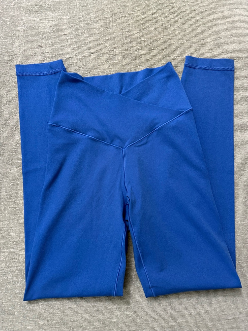 OFFLINE By Aerie Real Me High Waisted Crossover Leggings Yearbook Blue sz XS